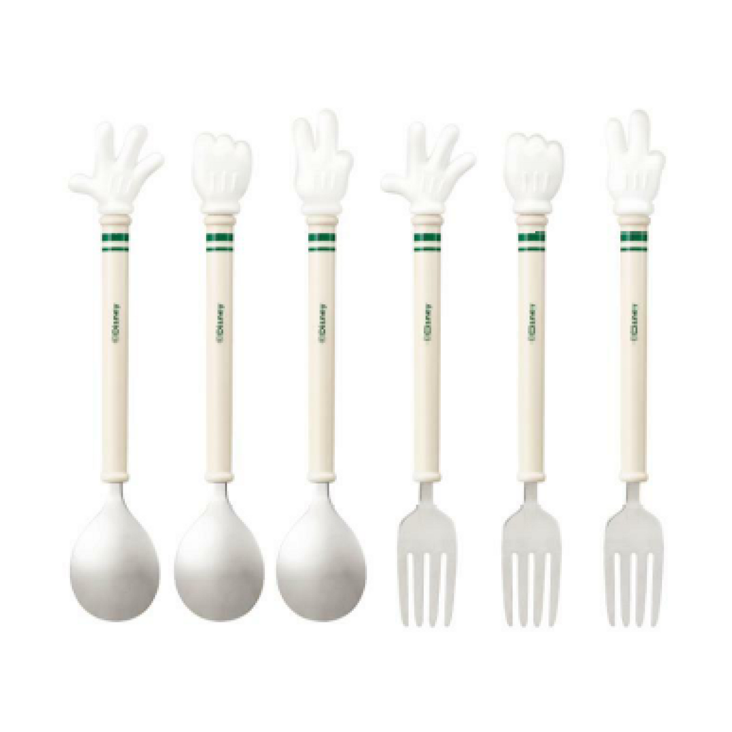 Starbucks Korea 2023 * Autumn Disney Joyful Cutlery Set
