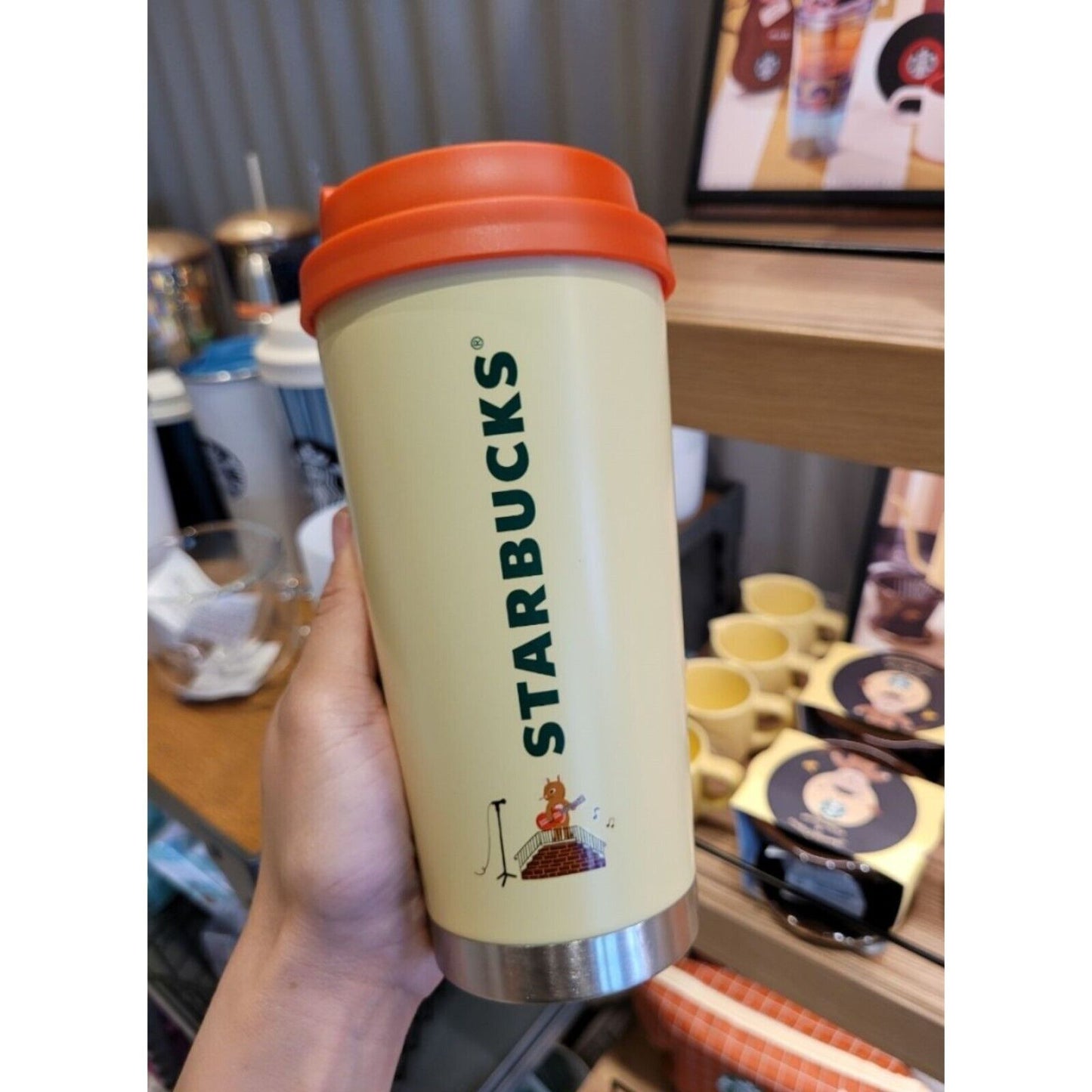 Starbucks 2022 Korea Limited* 22 SS Autumn Elma Busking Tumbler 473ml