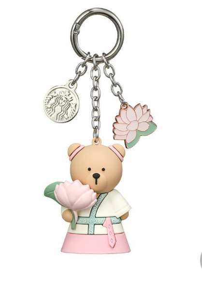 Starbucks Korea 2024 * Annyeong Chungcheong Bearista Keychain