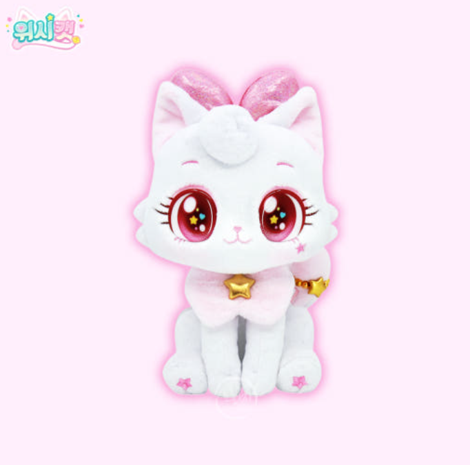 WishCat Doll Plush 10" Iemeow Sweetiemeow Bebemeow Wish Cat Korean Toy