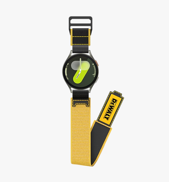 Samsung x DEWALT Galaxy Watch7 TITAN Band Fabric Hook-and-Loop Watch4 and Later