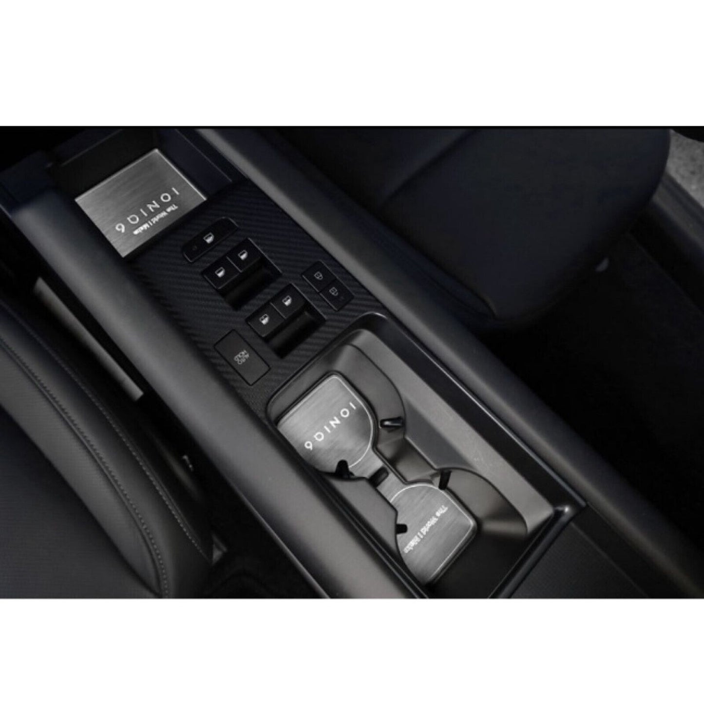 CUP HOLDER INSIDE CONSOLE PLATE METAL KITS For Hyundai IONIQ6 2022+ Accessories