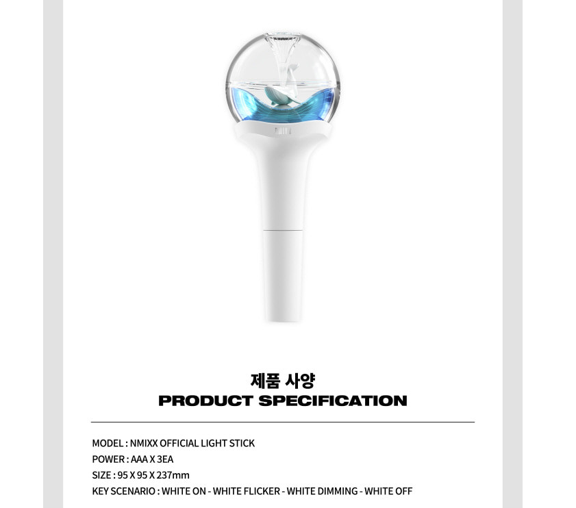 NMIXX FANLIGHT MD GOODS OFFICIAL LIGHT STICK New 100% Authentic
