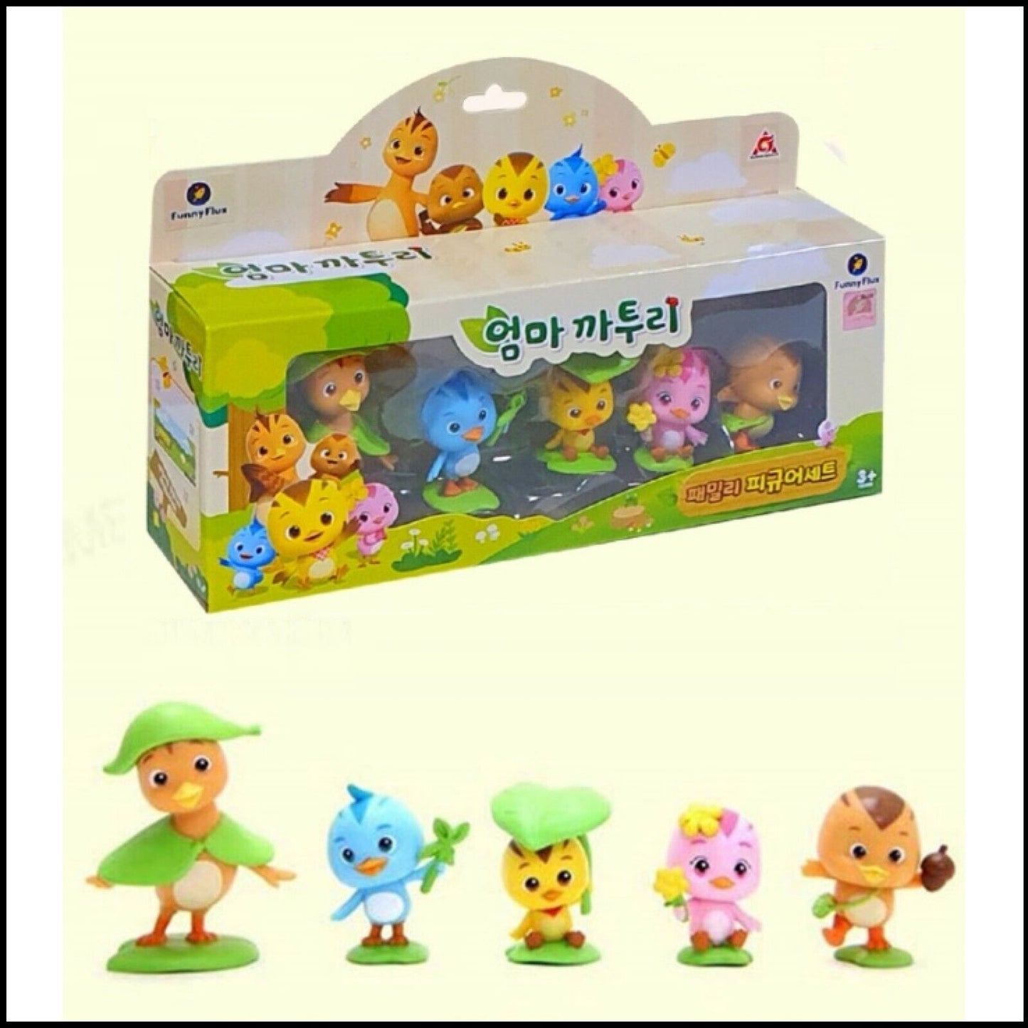 MOM KATURI Family Figure 5 PC Set Bobby Duri Jack Chip Mom Korea Animation