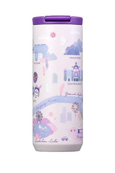 Starbucks Korea 2024 * SS Annyeong Seoul Tumbler 355ml