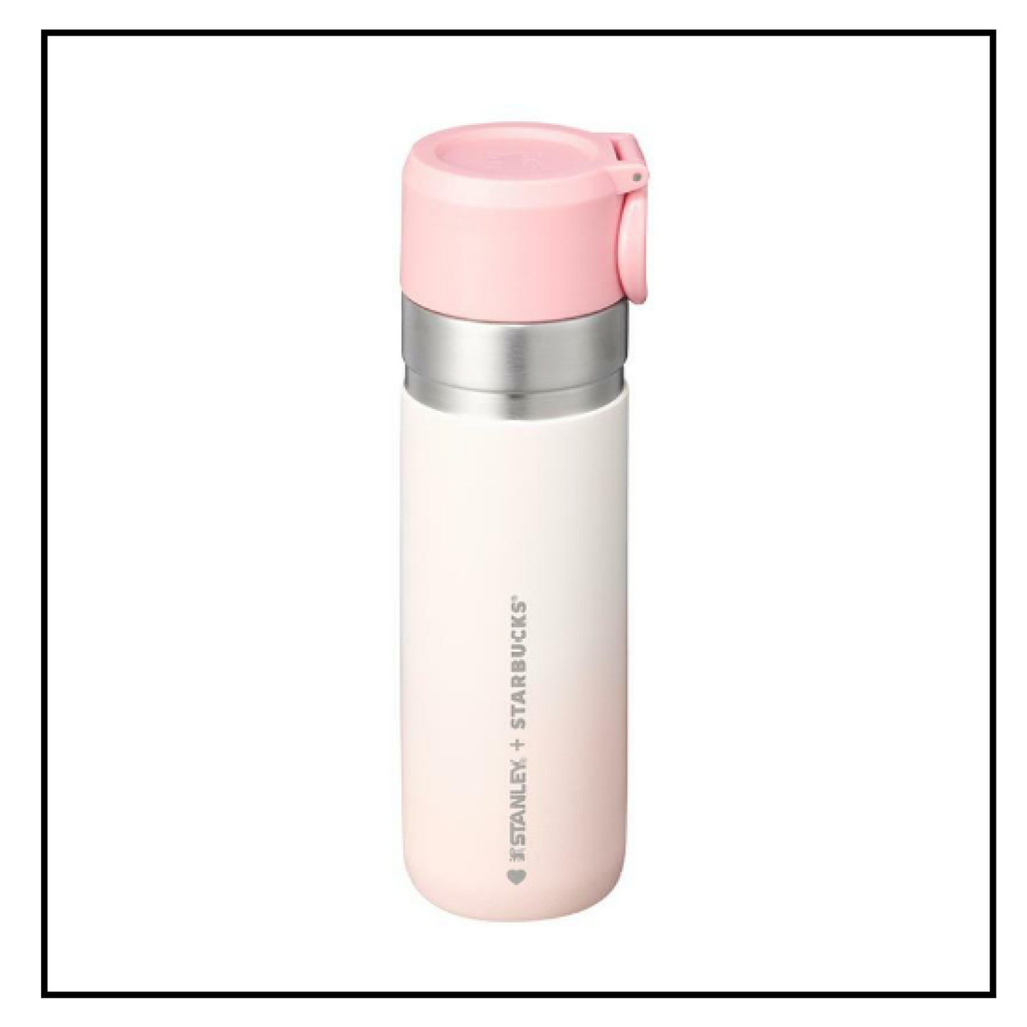 Starbucks Korea 2024 * SS Indie Pink Stanley Terry Tumbler 473ml Valentine Day