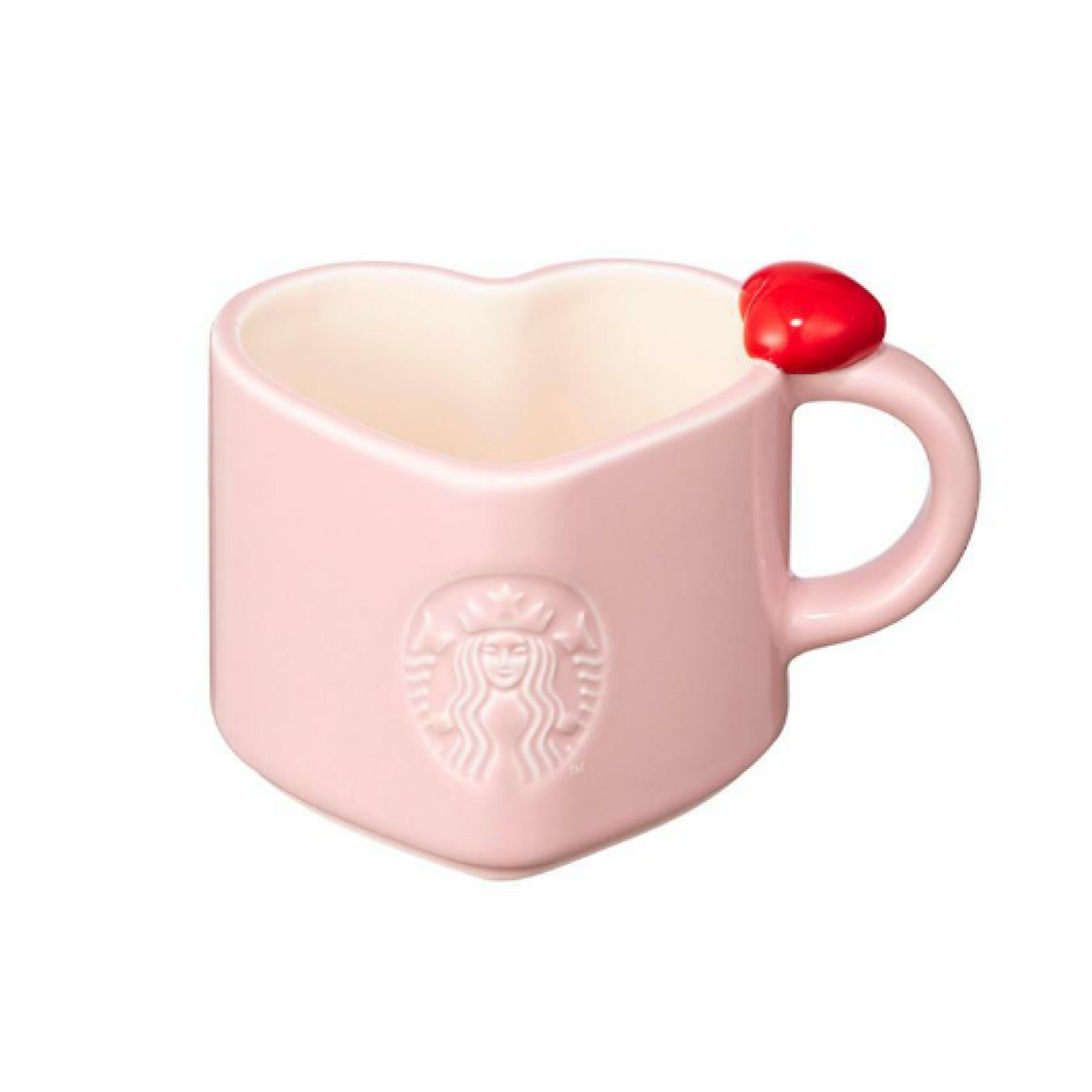 Starbucks Korea 2024 * Be Mine Heart Mug&Saucer 237ml Valentine's Day Promotion