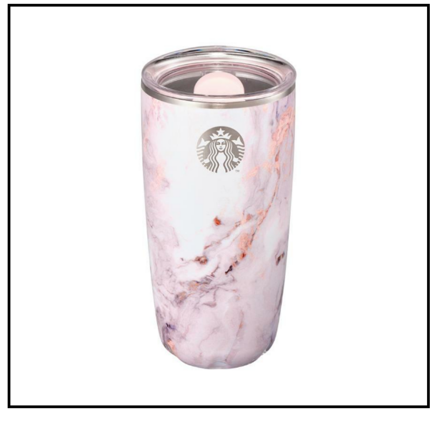 Starbucks Korea 2024 SS Swell marble tumbler 532ml