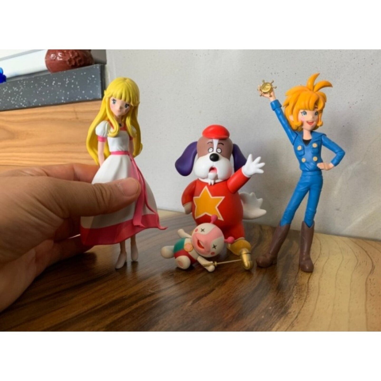 Paul's Miraculous Adventures 4Type Figure Set - Paul Nina Pakkun Doppe