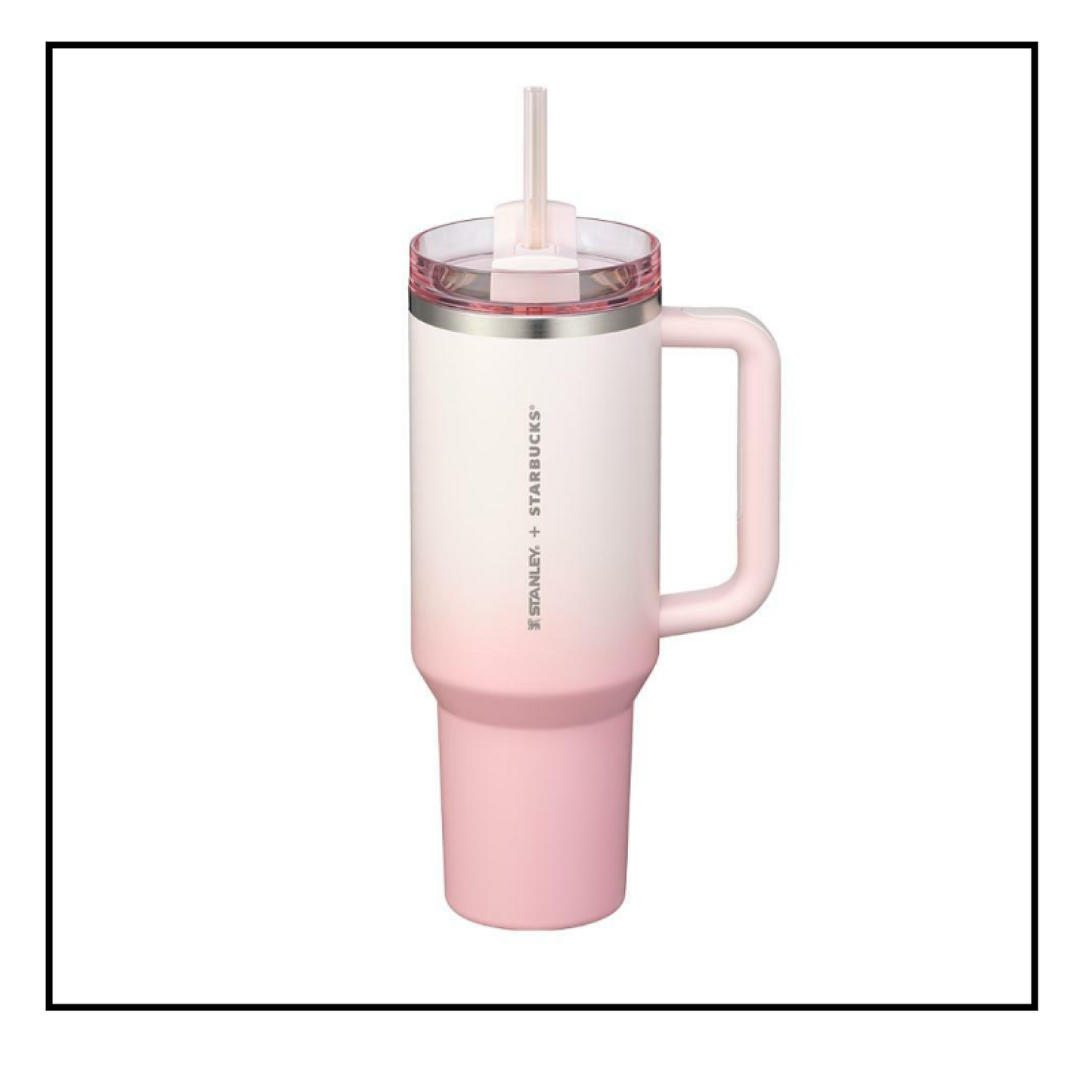 Starbucks Korea 2024 * SS Stanley Pink Quencher Tumbler 1183ml