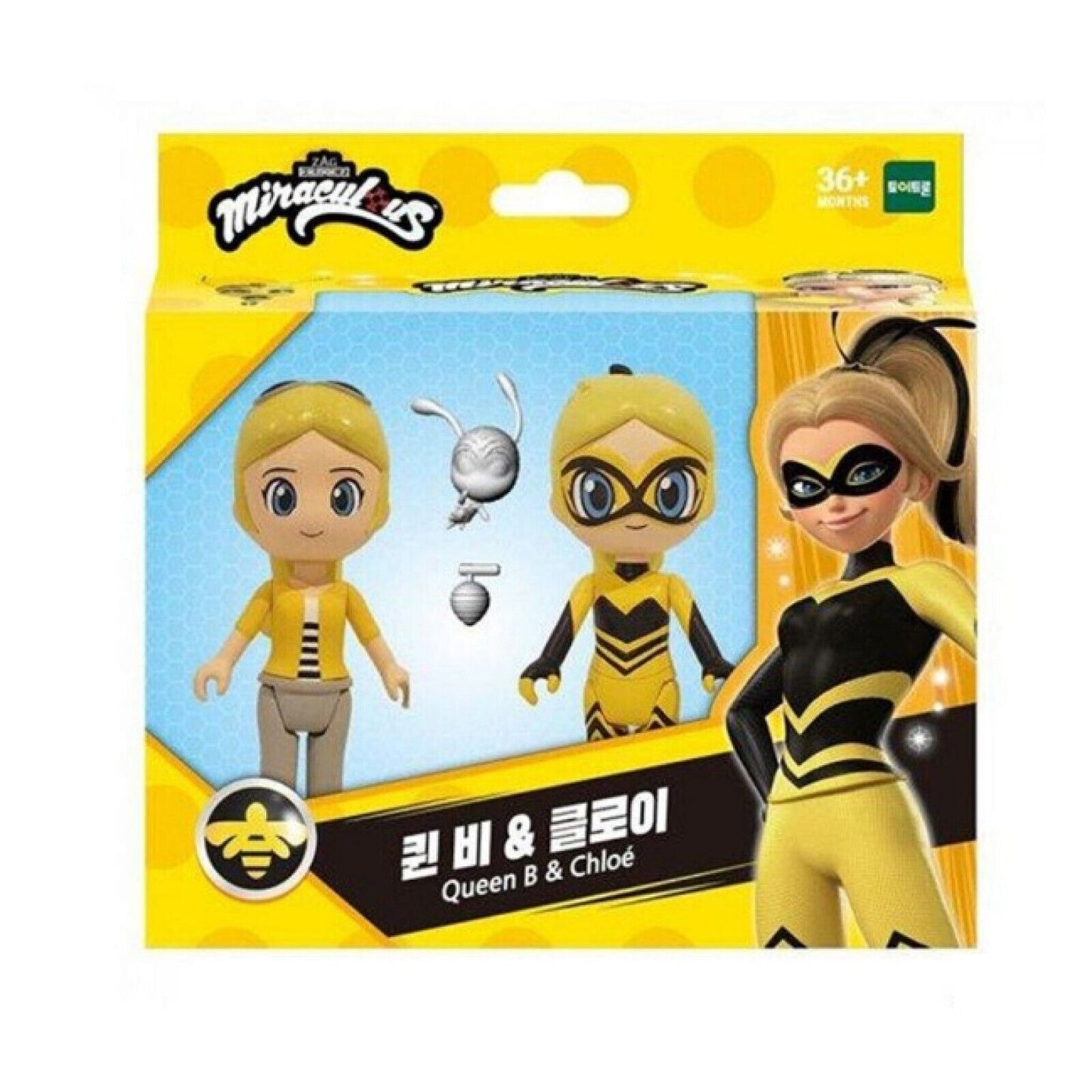 Miraculous Ladybug Character Figure Doll Cat Noir Rena Rouge QueenBee