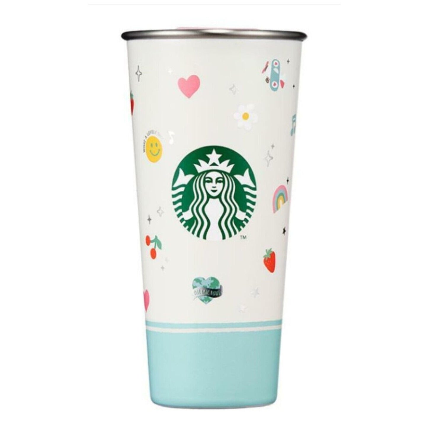 Starbucks 2022 Korea Limited * 22 Sweet Love SS DW To Go Tumbler 473 ml