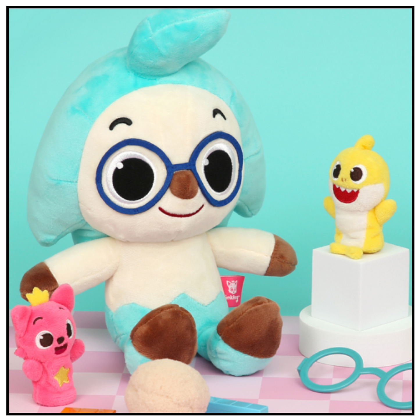 NEW Pinkfong Hogi Plush doll 30cm Official Korean Animation Soft Toy for kids