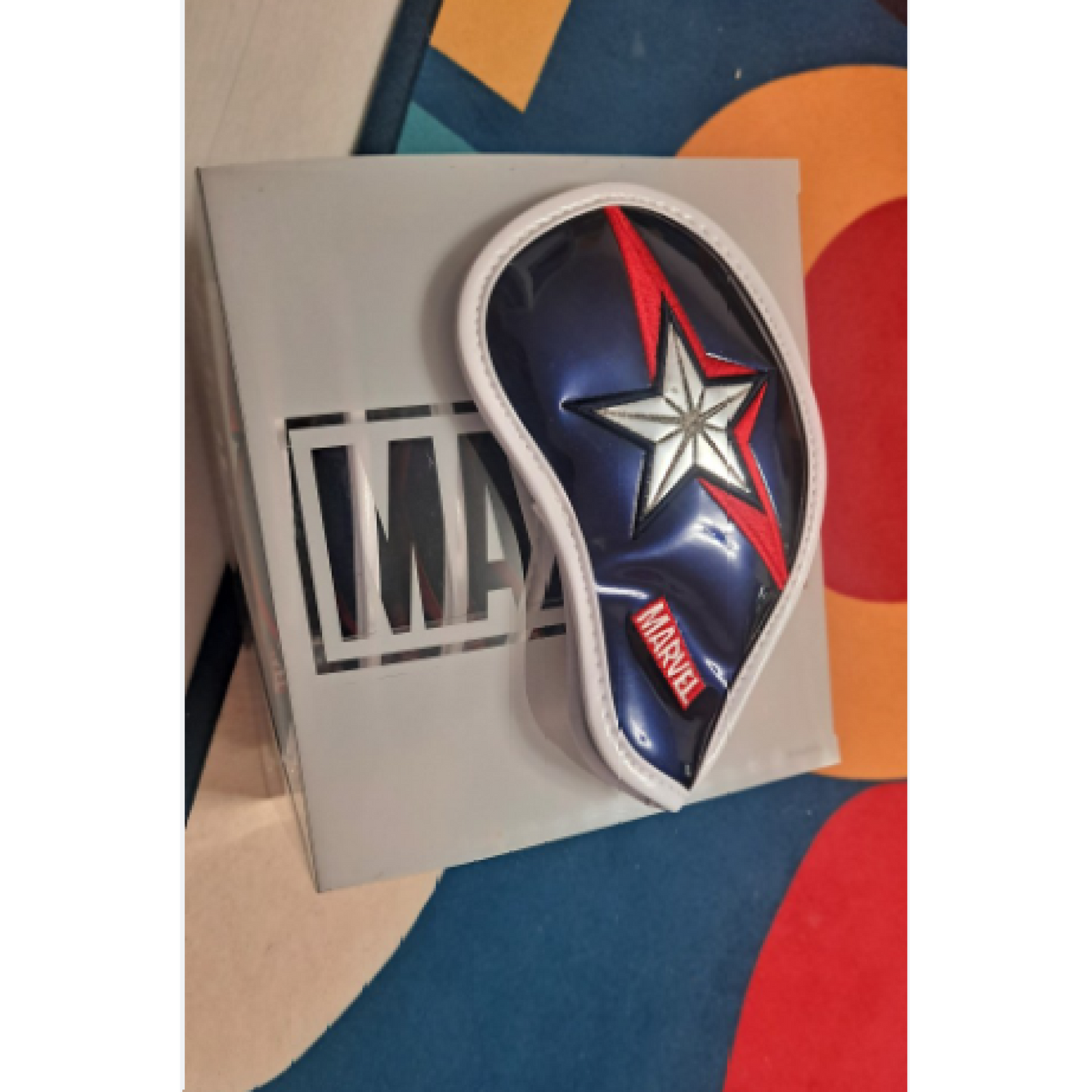 New Volvik Marvel Golf Captain America Iron Head Cover 9Pcs for Club Authentic
