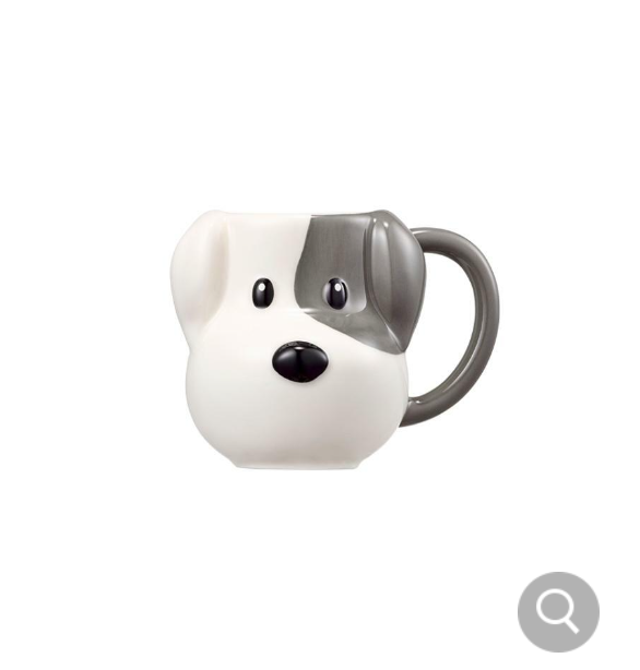 Starbucks Korea 2024 holiday friends dog puppy mug 237ml holidayfriends
