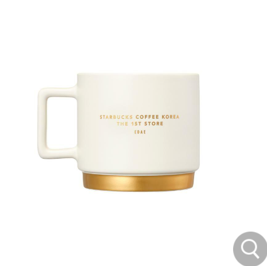 Starbucks Korea 2024 1st store badge mug 414ml