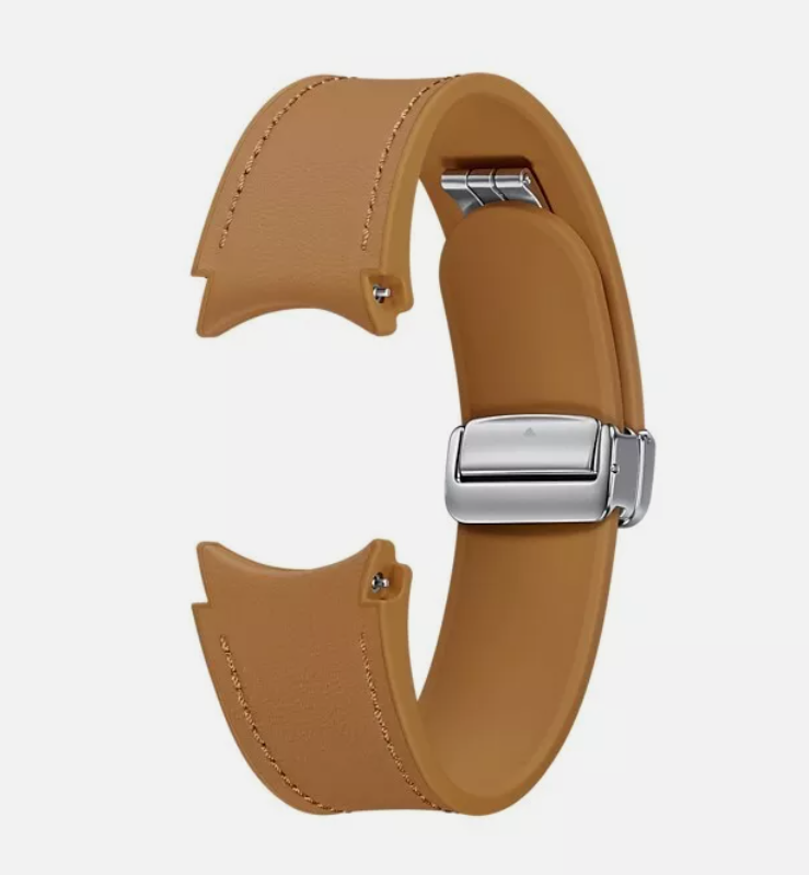 Samsung Galaxy Watch 4/5/6 Series D-Buckle Hybrid Eco-Leather Band M/L ET-SHR94