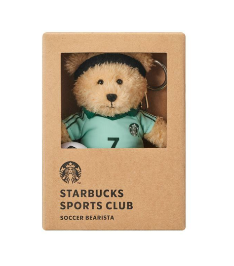 Starbucks Korea 2024 * Sports Club Bearista Keychain Set 9 Types