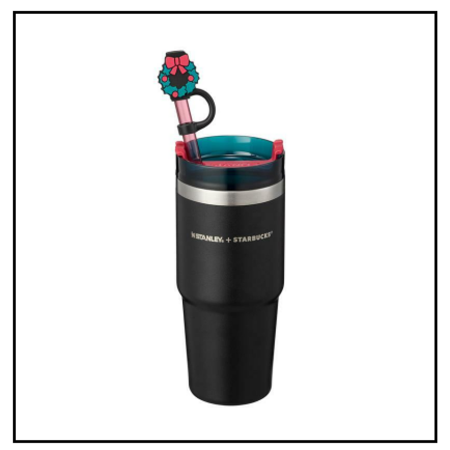STARBUCKS KOREA 2023 * SS X-mas stanley quencher tumbler 473ml