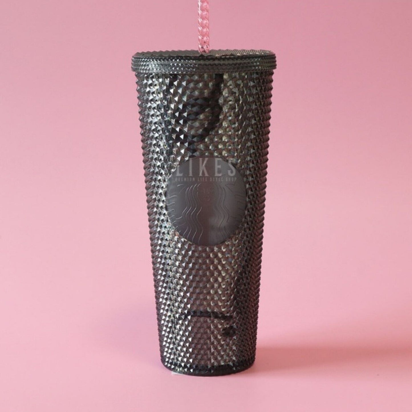 Starbucks Korea 2023 * Blackpink * black stud coldcup 710ml