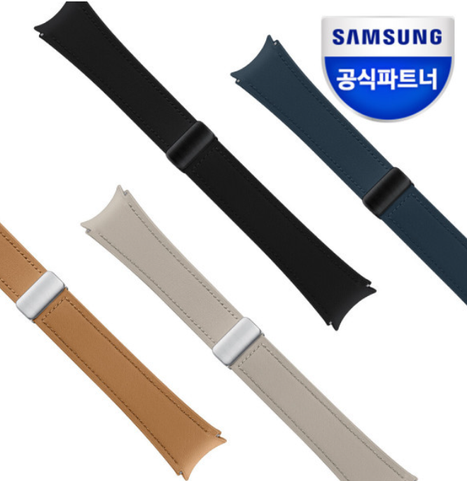 Samsung Galaxy Watch 4/5/6 Series D-Buckle Hybrid Eco-Leather Band M/L ET-SHR94