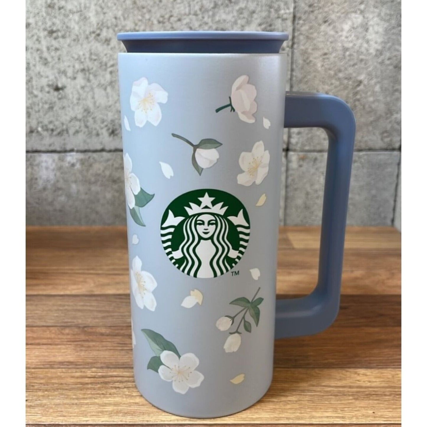 Starbucks Korea Tumbler Limited* SS 22 Cherry Blossom Blooming Newton Tumbler