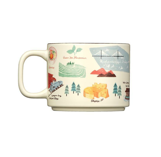 Starbucks Korea 2024 * Annyeong Jeolla Mug 355ml