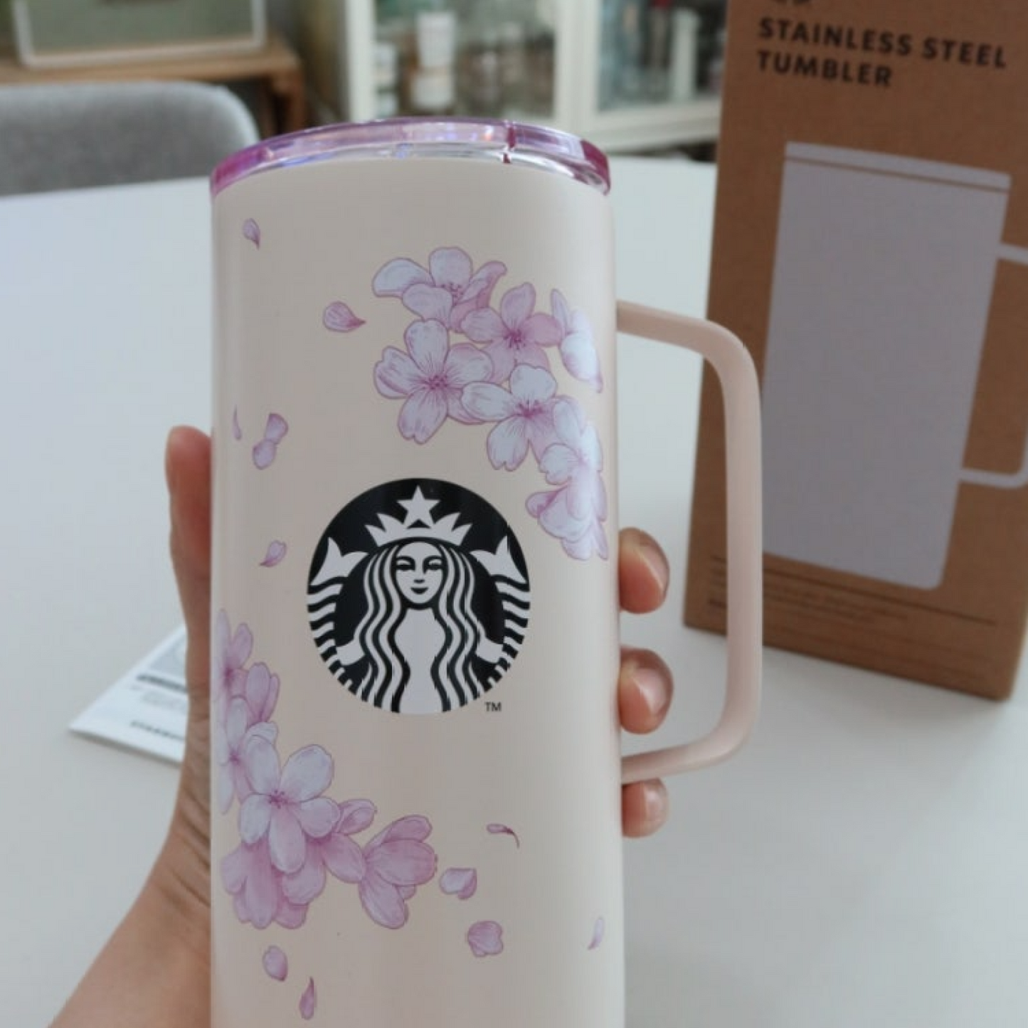 Starbucks Korea 2024 * SS Blossom secret garden Tank Tumbler 503ml