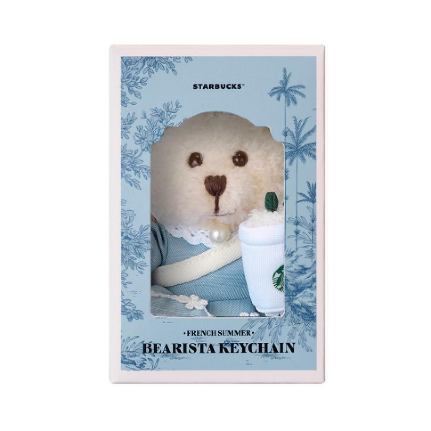Starbucks Korea 2024 * French summer bearista key chain