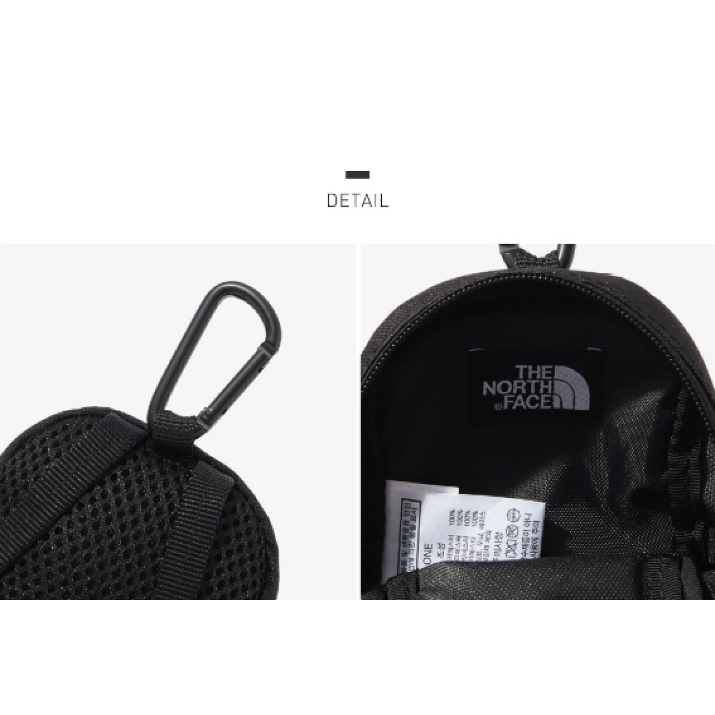 NEW THE NORTH FACE MINI BOREALIS POUCH NN2PQ23A BLACK