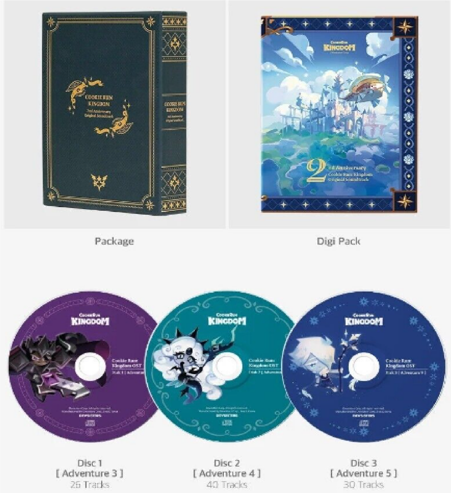 COOKIERUN Kingdom 2nd Anniversary OST Album