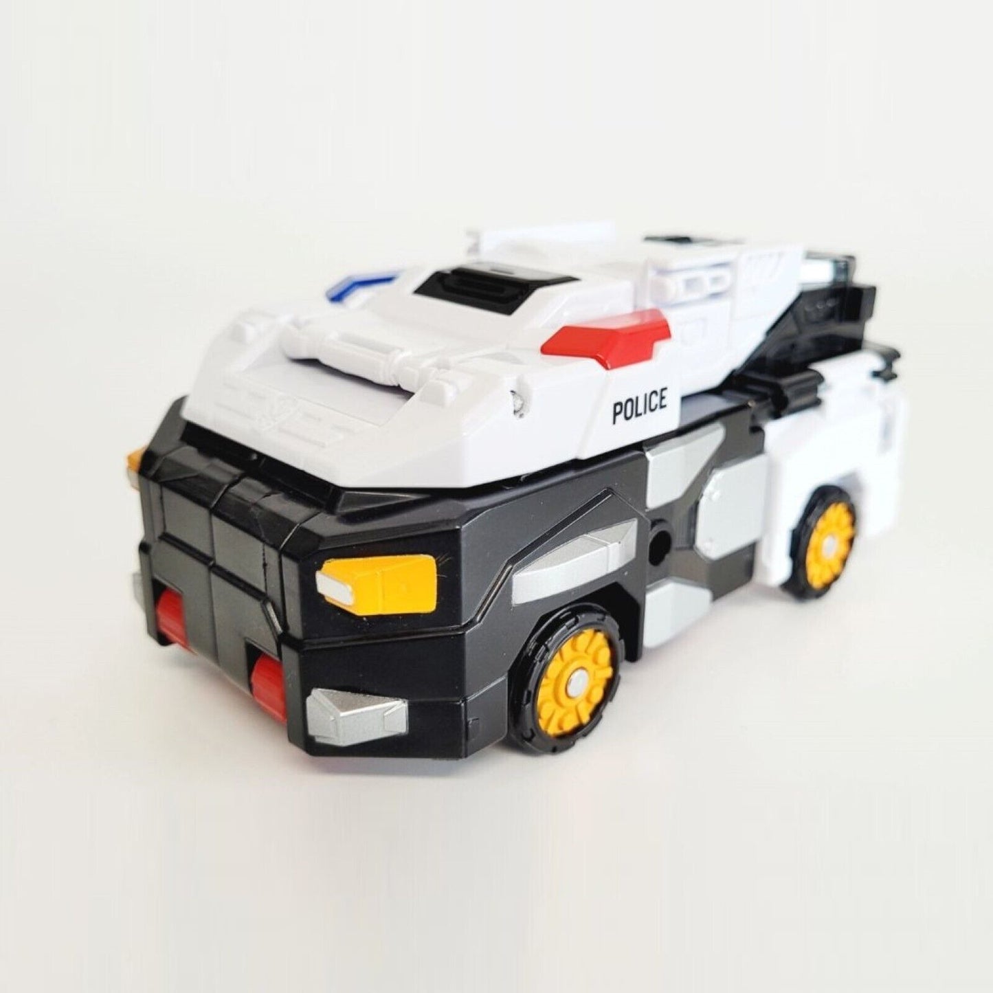 Hello Carbot SUPPORTYBOOM Transformer Robot Police Car Action Figure Korean Toy