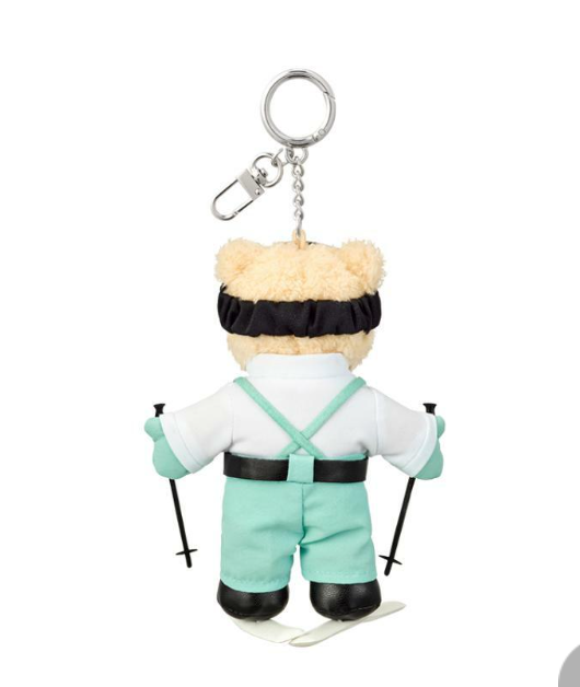 Starbucks Korea 2025 Starbucks Ski Bearista Keychin