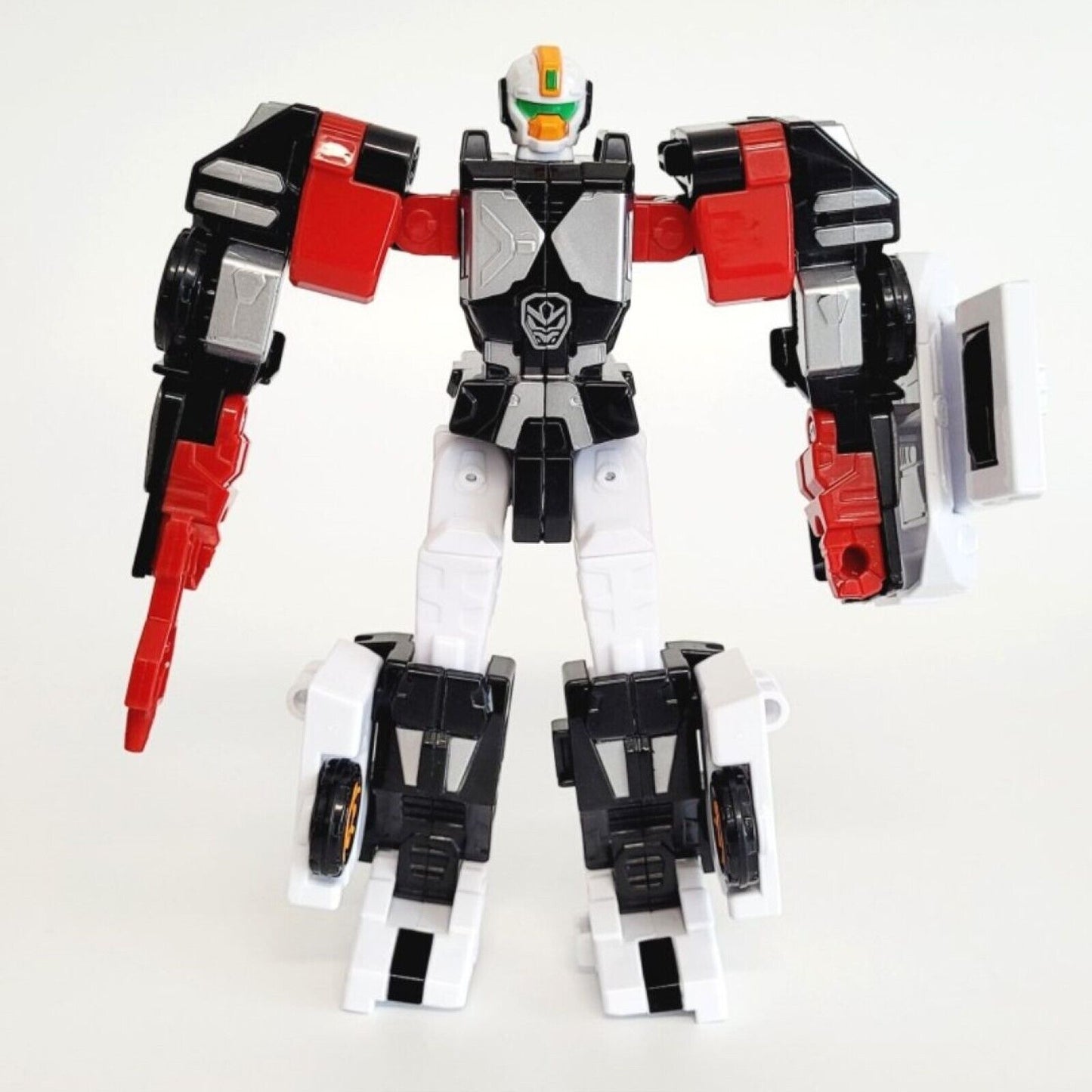 Hello Carbot SUPPORTYBOOM Transformer Robot Police Car Action Figure Korean Toy