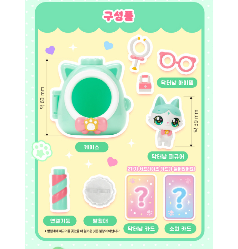 WishCat Figure DOCTORMEOW Korean Animation Wish Cat Toy 2024 New