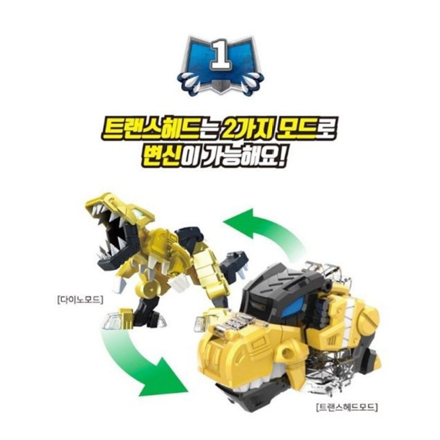 Miniforce Super Dino Power TYRAKA Collection Set -Mask, BOLT Figure, TYRAKA Head