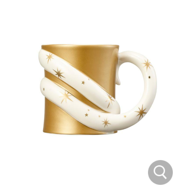 Starbucks korea 2025 New Year Dreaming Snake Gold Mug 355ml