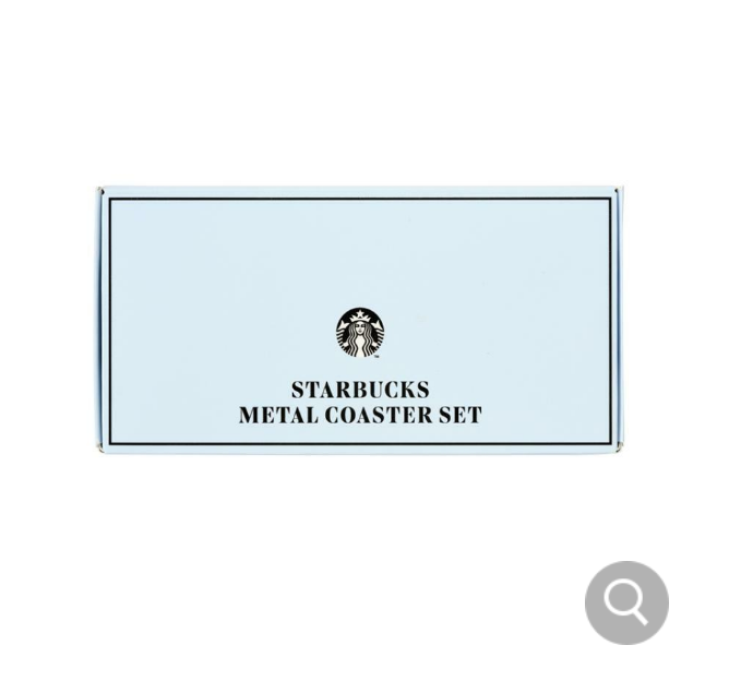 Starbucks korea 2024 Starbucks metal coaster set(2P) winter hotel collection