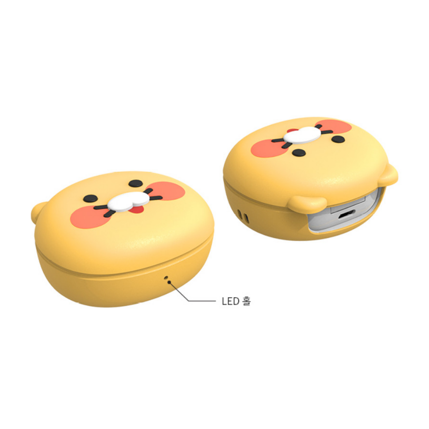 Samsung x KAKAO FRIENDS Galaxy Buds2 Pro/2/Live/Pro Case CHOONSIK Cute LED Hole