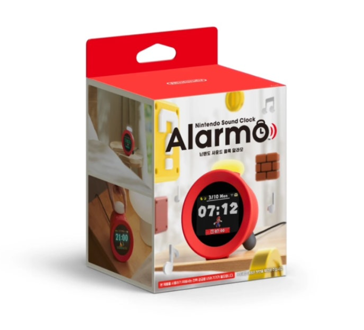 Nintendo Sound Clock Alarmo Nintendo Store Limited New / Motion sensor