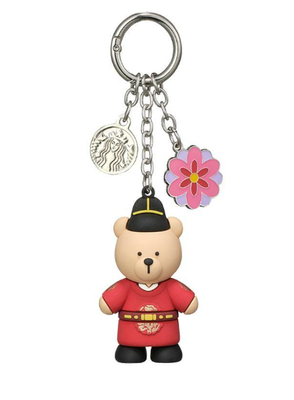 Starbucks Korea 2024 * Annyeong Seoul bearista keychain