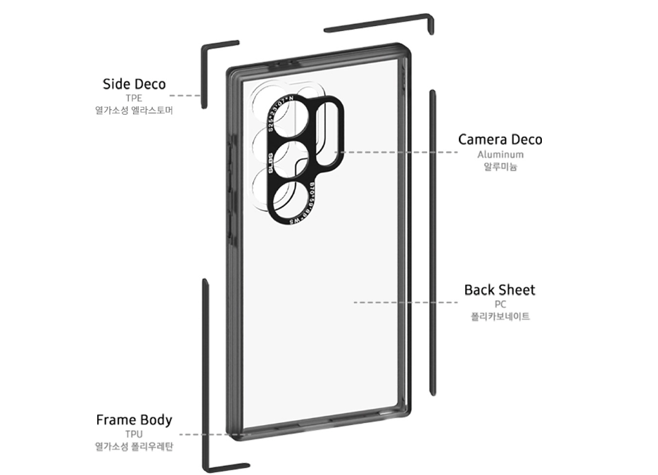 SAMSUNG Galaxy S24 S24+ S24 Ultra Kuromi Impression Case / Korea