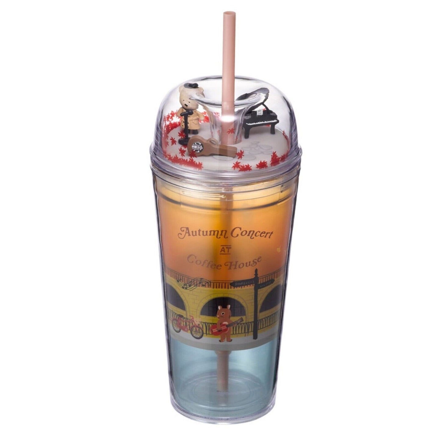 Starbucks Korea 2022 22 Autumn Jello Busking Coldcup Figure Cold Cup 473ml