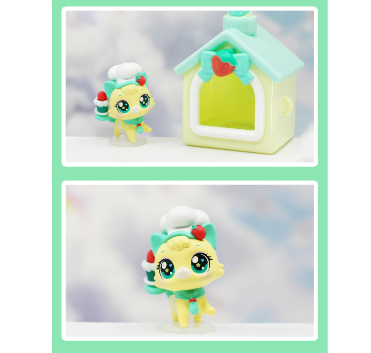 WishCat Figure CREAMEOW Korean Animation Wish Cat Toy 2024 New