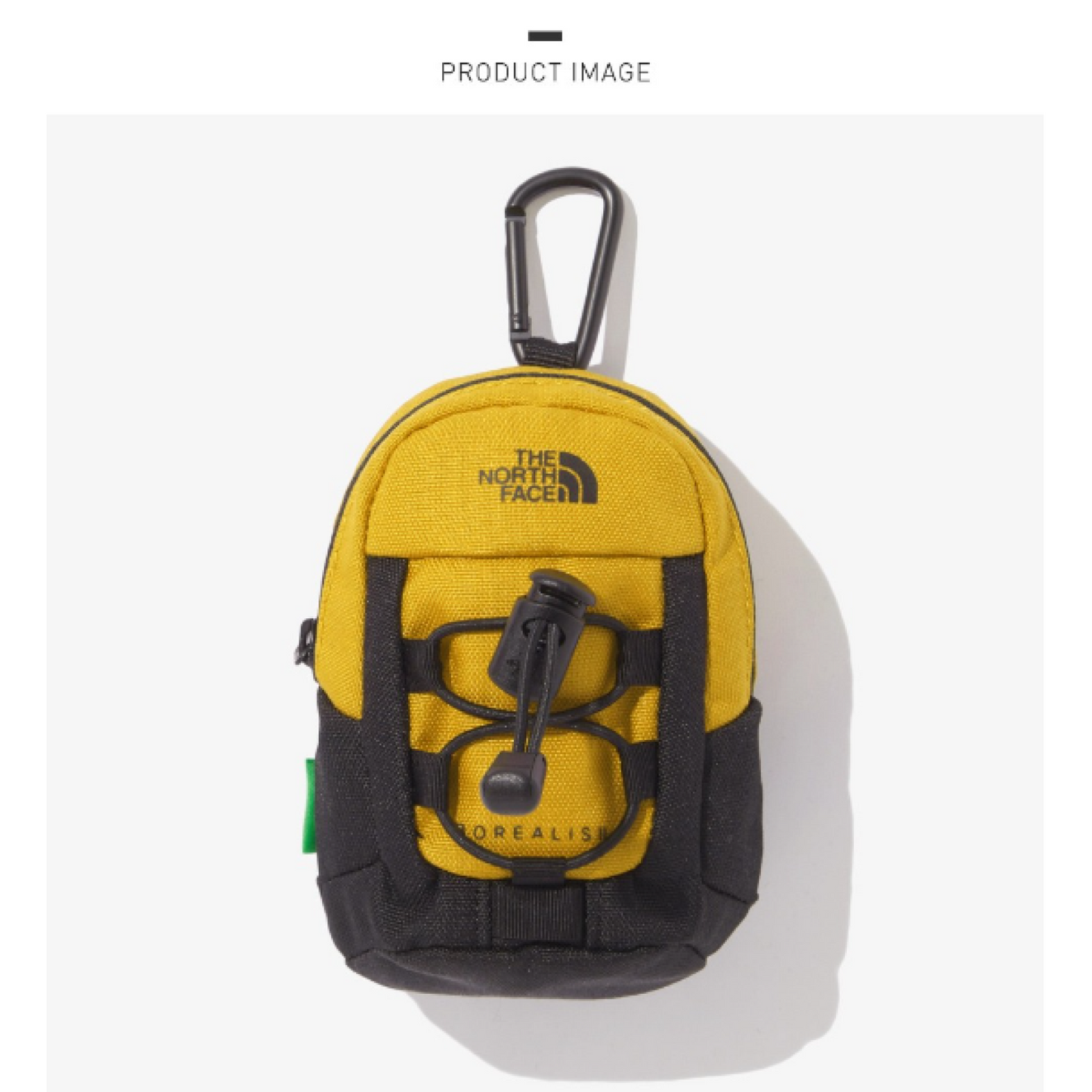 NEW THE NORTH FACE MINI BOREALIS POUCH NN2PQ23D GOLD_YELLOW
