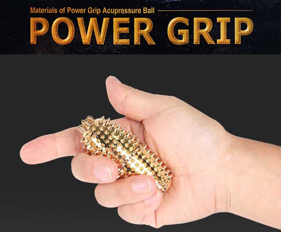 Magic Power Grip ACUPUSH ACUPRESSURE Hand Massager Magnetic Therapy Hand NIB