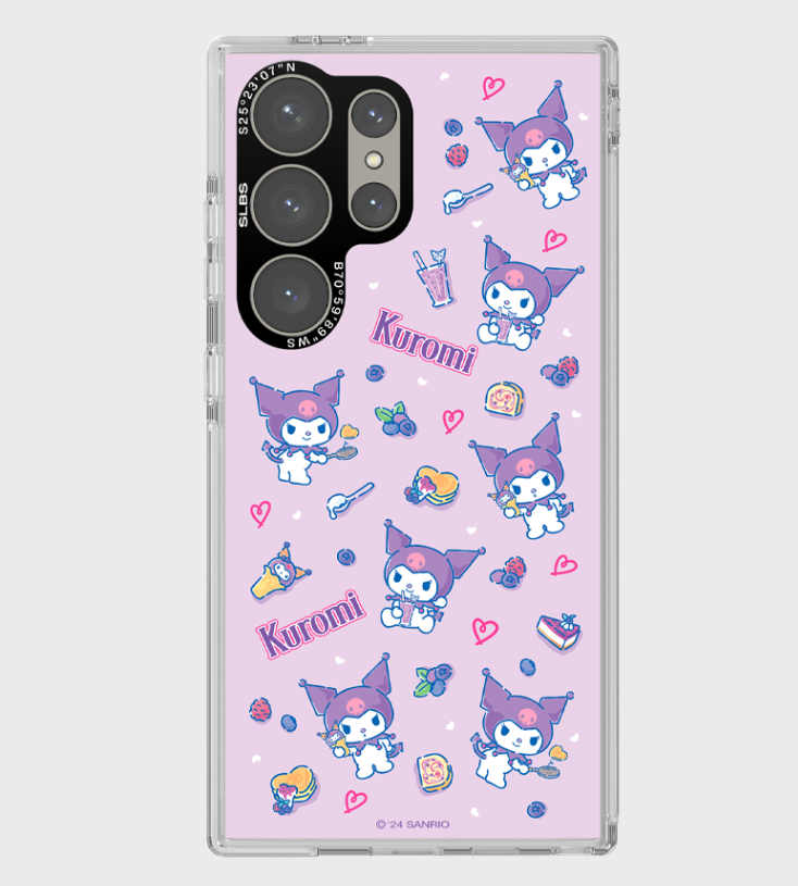 SAMSUNG Galaxy S24 S24+ S24 Ultra Kuromi Impression Case / Korea