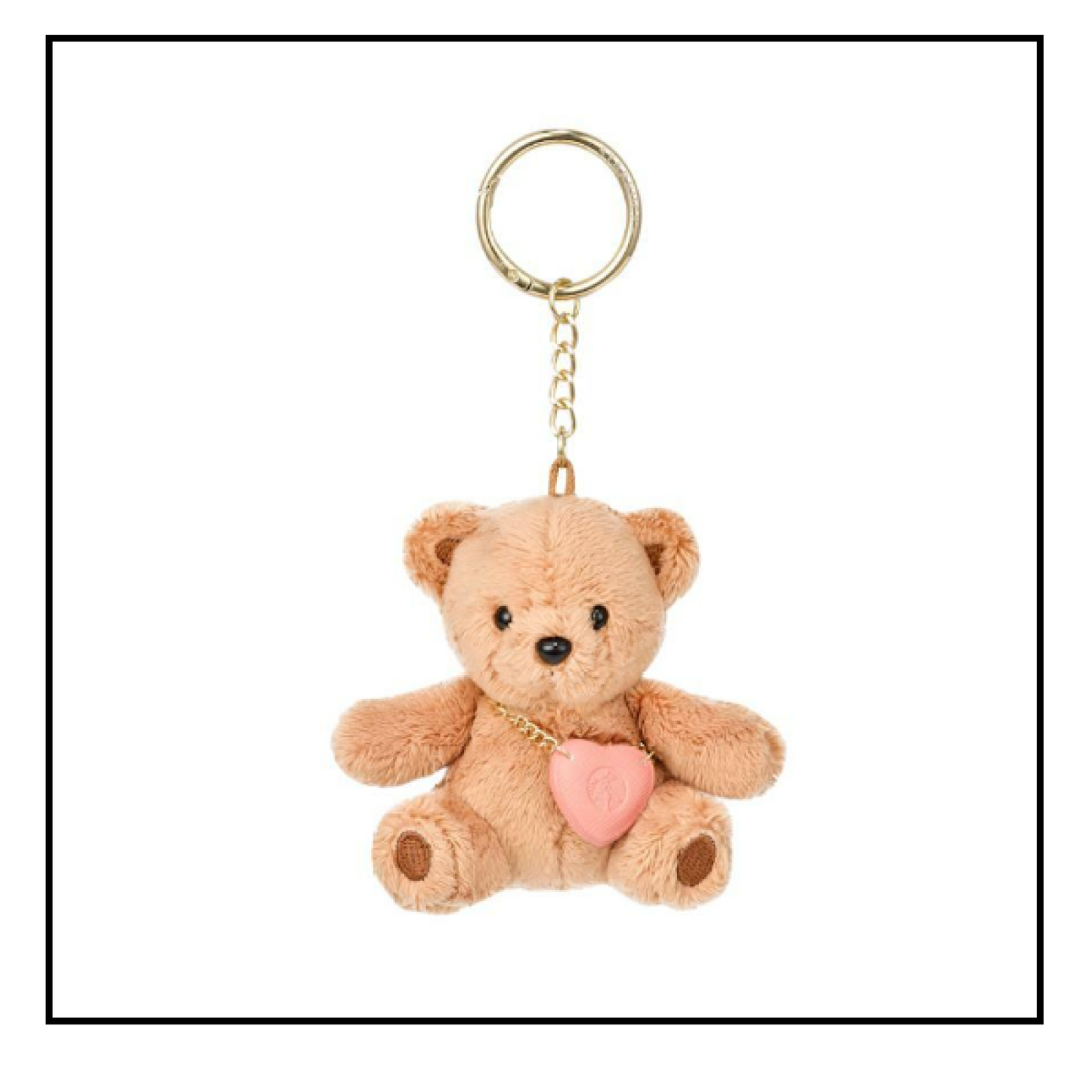 Starbucks Korea 2024 Be Mine Bear Fabric Key Chain Valentine Promotion keychain