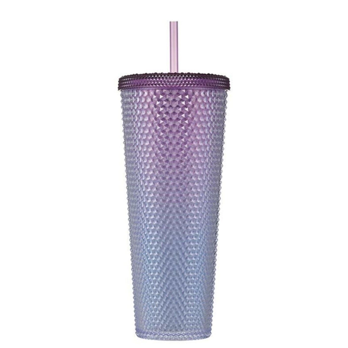 Starbucks 2022 Korea Limited * 22 Cherry Blossom Purple Beam Stud Cold Cup 710ml