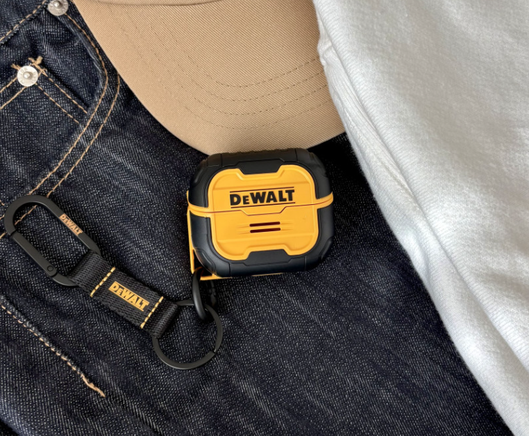 Samsung x DEWALT Galaxy Buds3|Buds 3 Pro Case TITAN w Carabiner Keyring Rugged